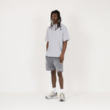 T-Shirt - Light Marl Grey - Destructive