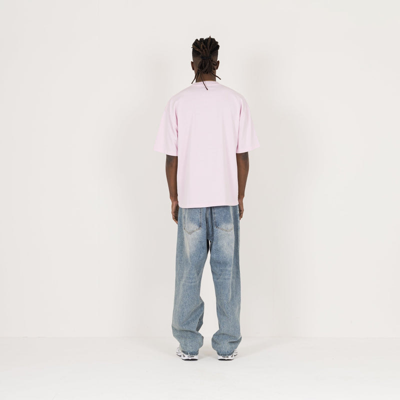 T-Shirt - Light Pink - Destructive