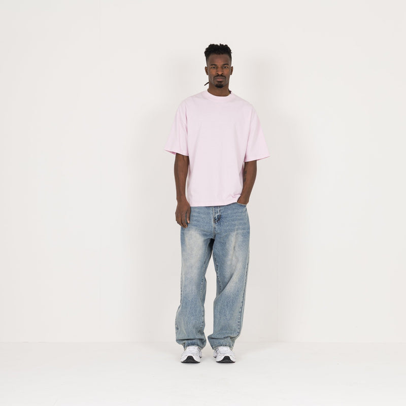T-Shirt - Light Pink - Destructive