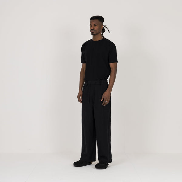 Tailored T-Shirt - Black - Destructive