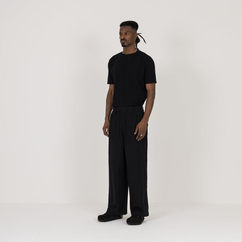 Tailored T-Shirt - Black - Destructive