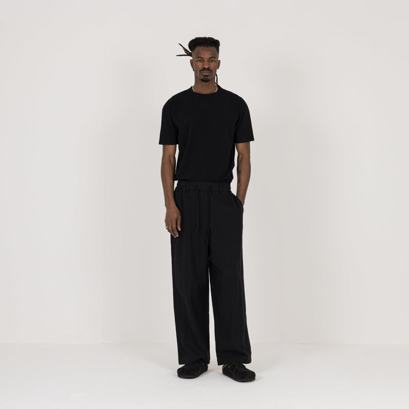 Tailored T-Shirt - Black - Destructive