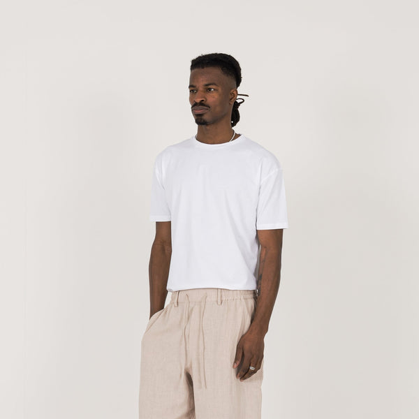 Tailored T-Shirt - White - Destructive