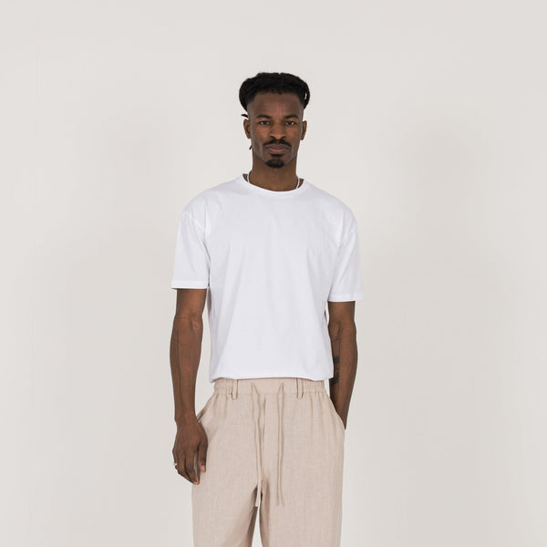 Tailored T-Shirt - White - Destructive