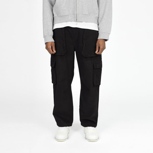 Technical Cargo Pant - Black - Destructive