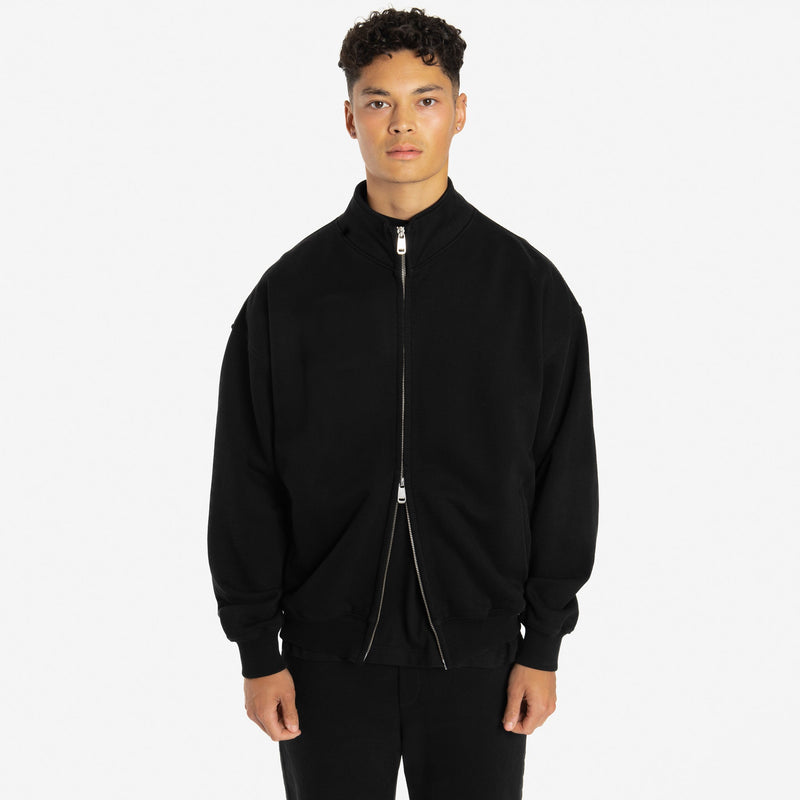 Track Jacket Black Destructive