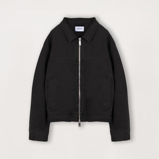 Trucker Jacket - Black - Destructive