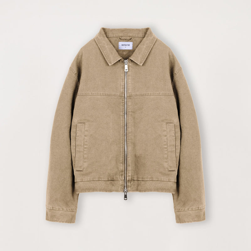 Trucker Jacket - Canyon Brown - Destructive