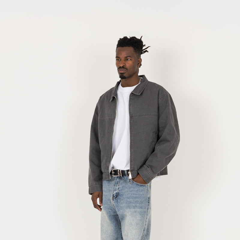 Trucker Jacket - Vintage Grey - Destructive