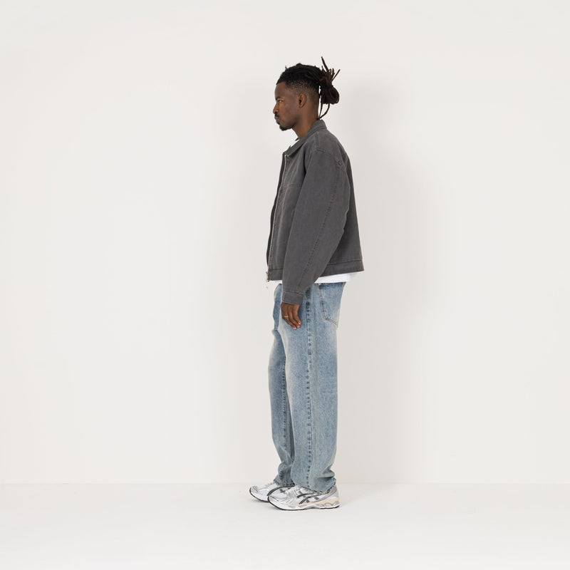Trucker Jacket - Vintage Grey - Destructive