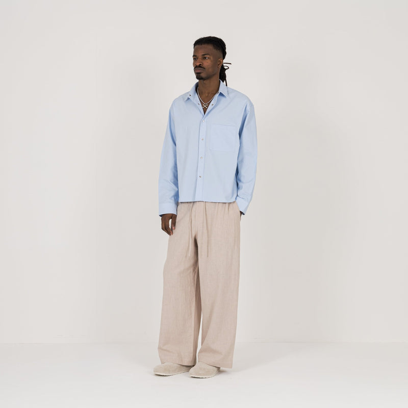 Blue Shirt Khaki Pants Uniform Uniform Long Sleeve Shirt Horizon Blue Destructive Blue Shirt Khaki Pants Uniform Uniform Long Sleeve Shirt Horizon Blue Destructive