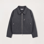 Utility Trucker Jacket - Vintage Grey