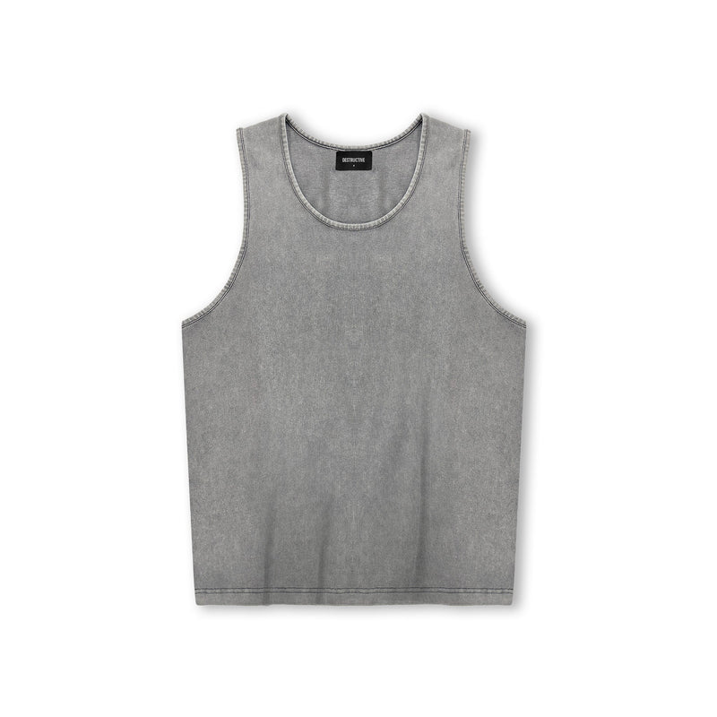 Vest - Vintage Grey - Destructive