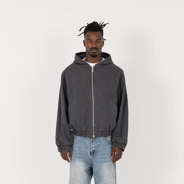 Work Jacket - Vintage Grey - Destructive