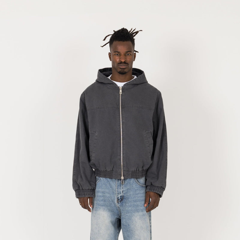 Work Jacket - Vintage Grey - Destructive