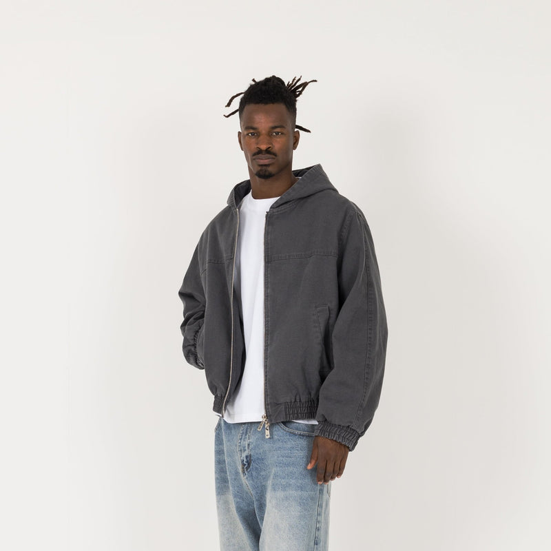 Work Jacket - Vintage Grey - Destructive