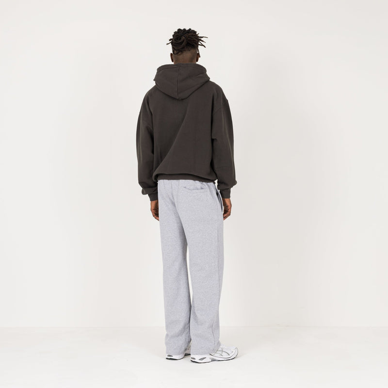Zip Hoodie - Dark Mocha - Destructive