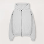 Zip Hoodie - Light Marl Grey