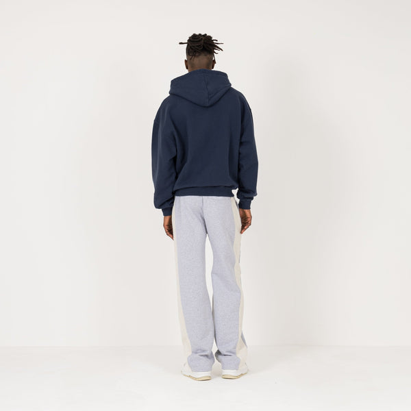 Zip Hoodie - Navy - Destructive