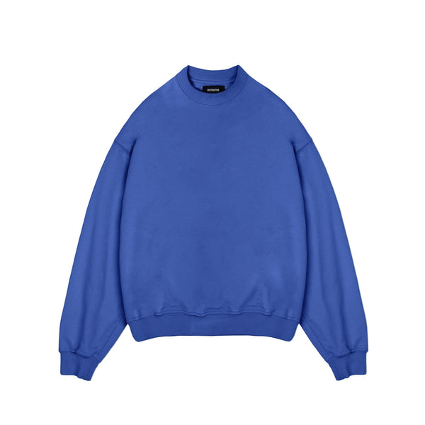 Sweatshirt - Cobalt Blue sweatshirt Destructive