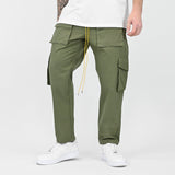 Snap Cargo Pants - Olive cargo pant Destructive