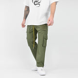 Snap Cargo Pants - Olive cargo pant Destructive