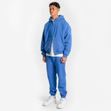 Zip Hoodie - Cobalt Blue hoodie Destructive