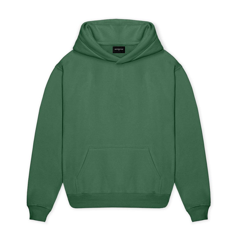 Hoodie - Racing Green hoodie Destructive