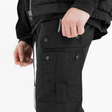 Nylon Cargo Pant - Black cargo pant Destructive