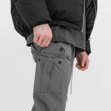 Nylon Cargo Pant - Grey cargo pant Destructive