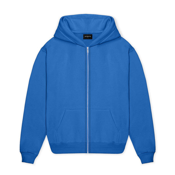 Zip Hoodie - Royal Blue hoodie Destructive